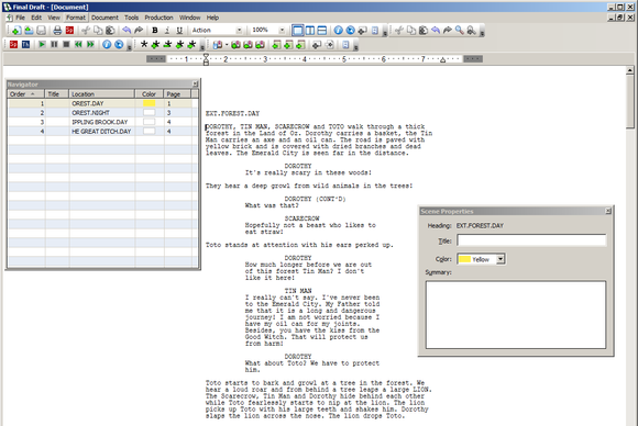 Final Draft 8 for Windows