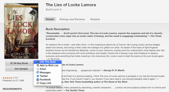 ibookstore gift books