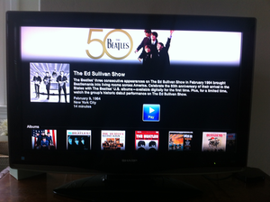 beatles appletv