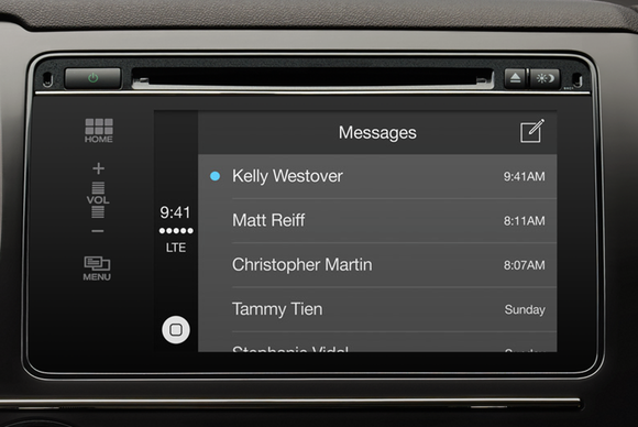 carplay messages