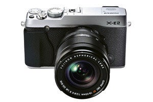 fuji xe2 silver angle