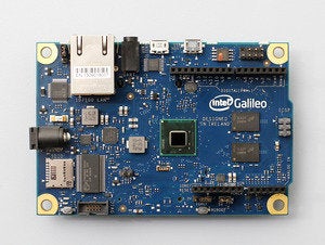 intel galileo board with quark chip