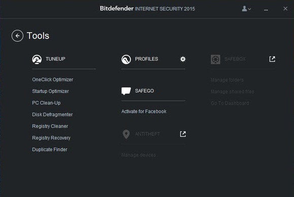 bitdefender tools