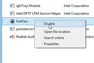 stop windows autoloading crop