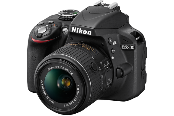 nikon d3300 front