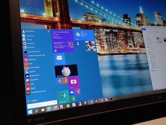 windows10 start menu on screen 100466241 large