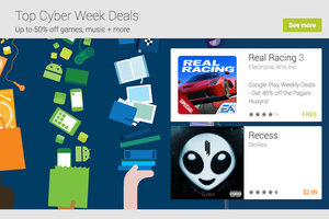 cyber week google play