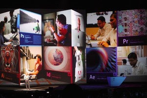 adobe max 2014 narayen on stage