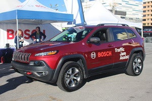 bosch traffic jam safety car