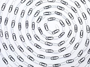 paper clip spiral copy paste
