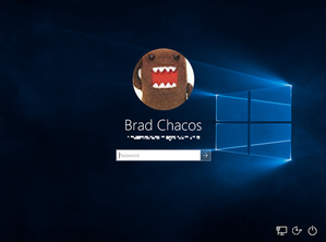 windows 10 login screen