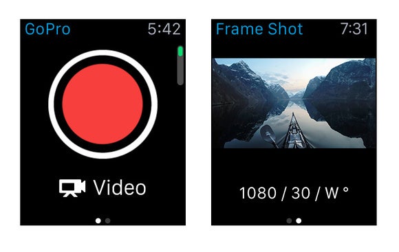 apple watch gopro