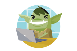 comment troll thinkstock