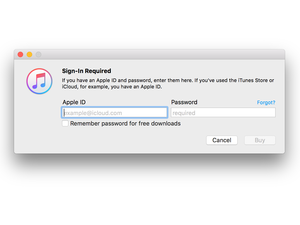 apple id signin itunes 12