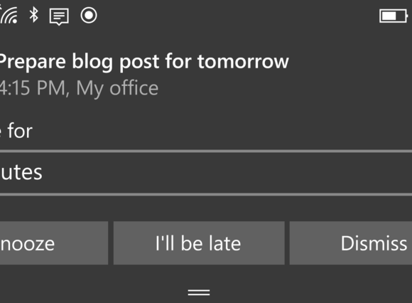 windows 10 mobile ill be late recut