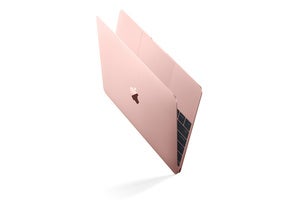 rose gold macbook