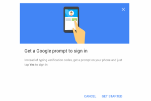 google prompt