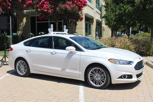 ford autonomous research vehicle self driving car aug 2016