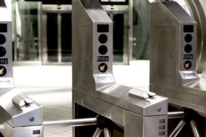 subway turnstile