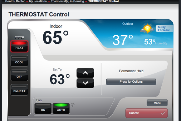 Review: Honeywell's model RTH8580WF programmable thermostat delivers ...